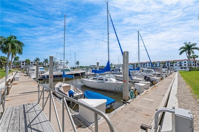 803 River Point Dr Unit 306B, Naples, FL 34102 - view of dock