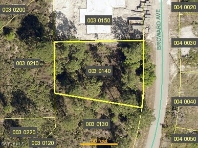 308 Broward Ave, Lehigh Acres FL, 33974 land for sale