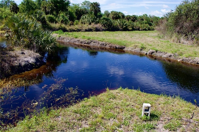 view of water feature