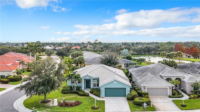 3452 Via Montana Way N, Fort Myers, FL 33917 - drone / aerial view with a residential view