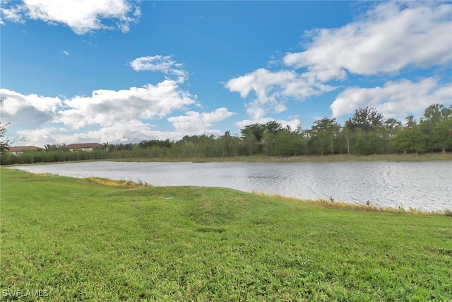 property view of water