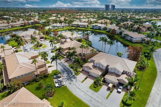 7831 Reflecting Pond Ct Unit 1821, Fort Myers, FL 33907 - bird's eye view featuring a residential view and a water view