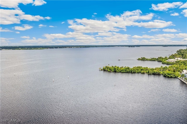 property view of water