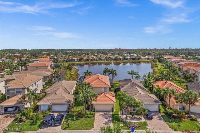 11309 Pond Cypress St, Fort Myers, FL 33913 - aerial perspective of suburban area featuring a large body of water