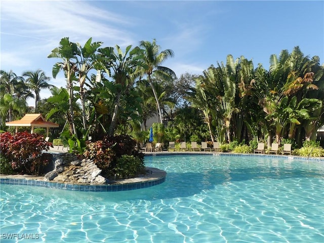 view of swimming pool