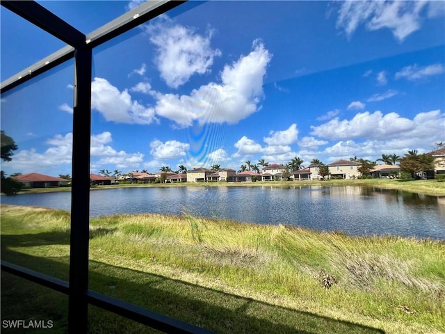 property view of water