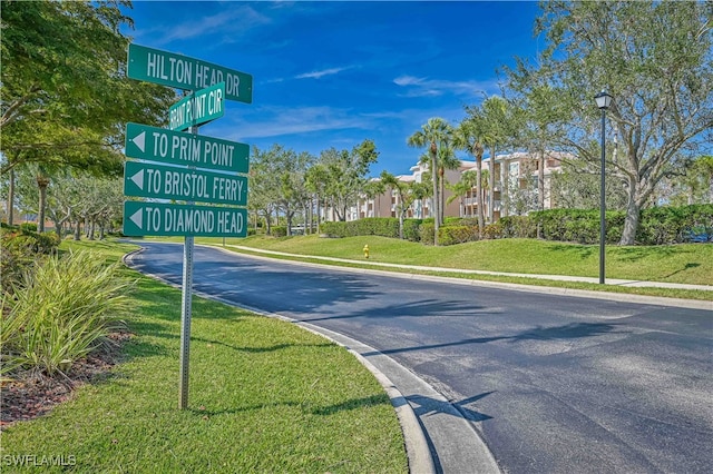 view of road