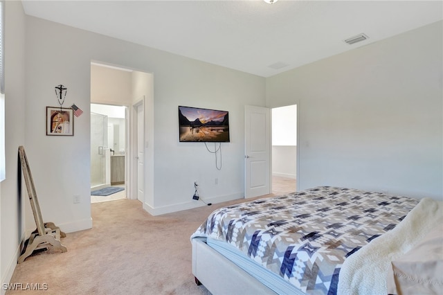 bedroom with carpet flooring