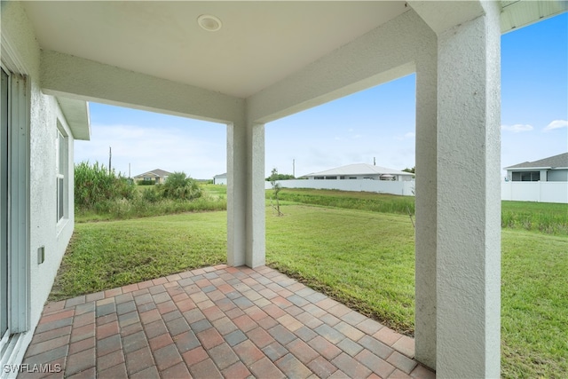 view of patio