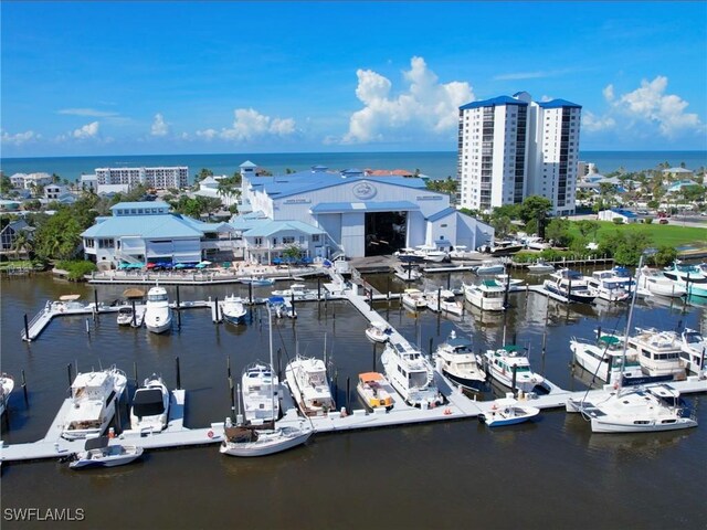 property view of water