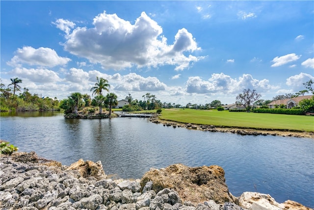 property view of water