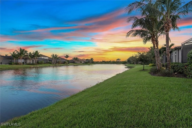 property view of water