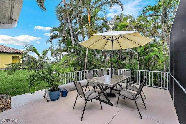 view of patio / terrace