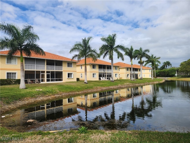 property view of water