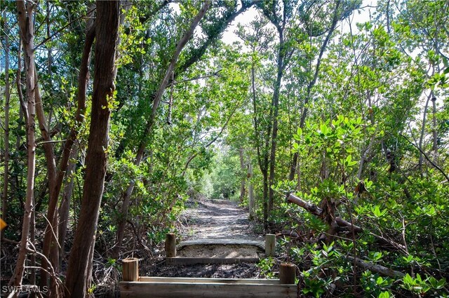 6893 Estero Blvd Unit 456, Fort Myers Beach, FL 33931 - surrounding community featuring a wooded view
