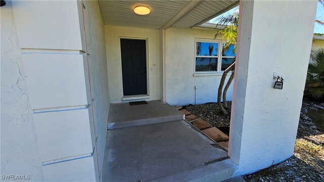 view of property entrance