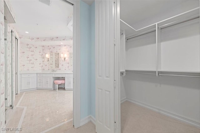 view of spacious closet