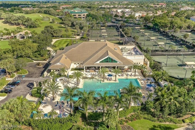 4021 Whiskey Pointe Ln Unit 202, Bonita Springs, FL 34134 - aerial view of a tree filled landscape