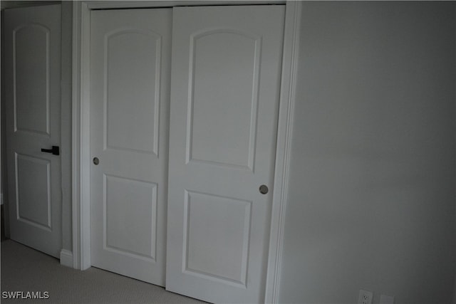 view of closet