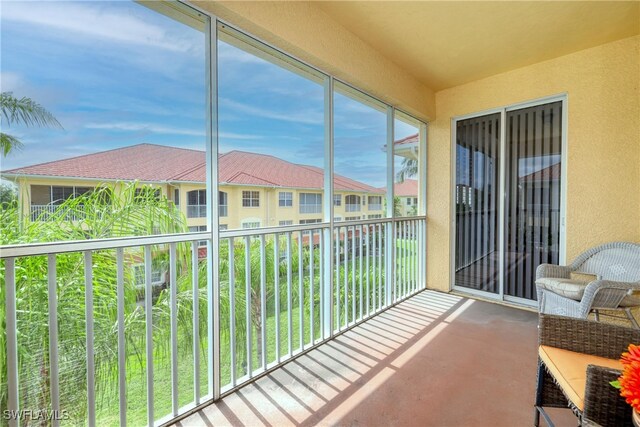 1105 Van Loon Commons Cir Unit 301, Cape Coral, FL 33909 - view of sunroom / solarium