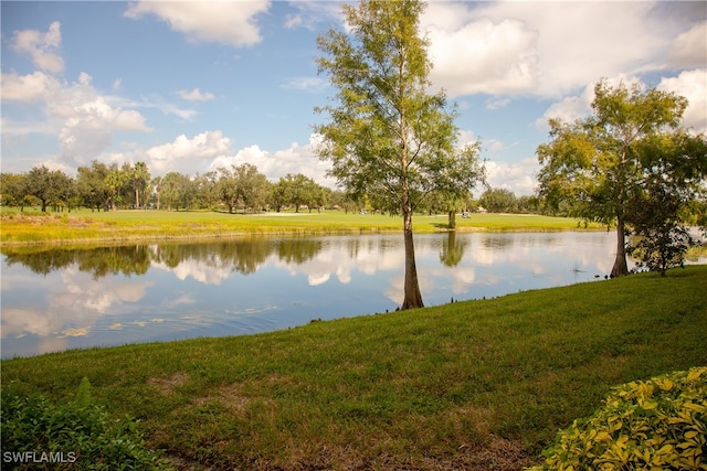 property view of water