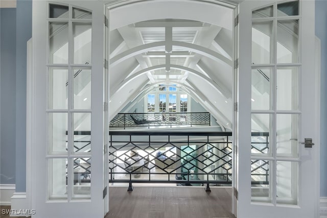 interior details featuring hardwood / wood-style floors