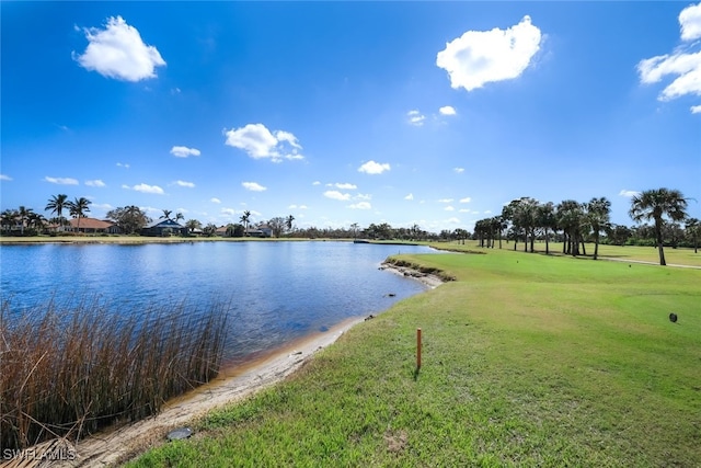 property view of water