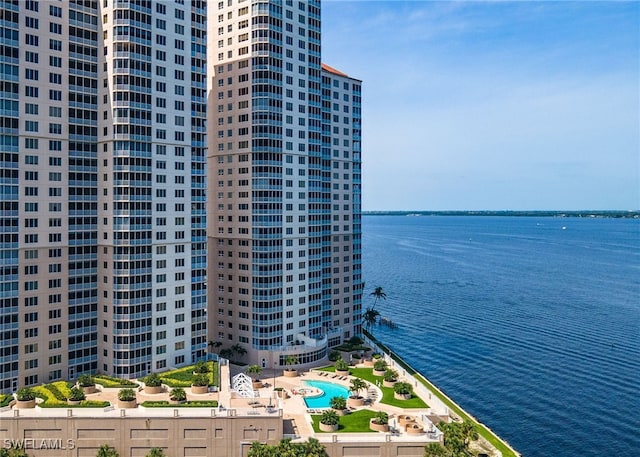 2090 W First St Unit 1609, Fort Myers, FL 33901 - exterior space featuring a water view