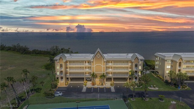 101 N Marion Ct Unit 122, Punta Gorda, FL 33950 - property at dusk with a water view