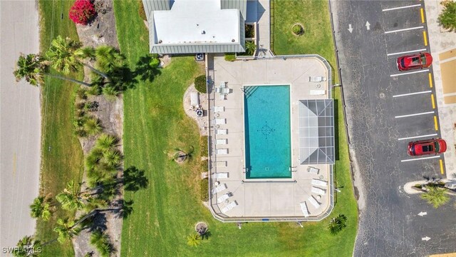 101 N Marion Ct Unit 122, Punta Gorda, FL 33950 - drone / aerial view of a pool