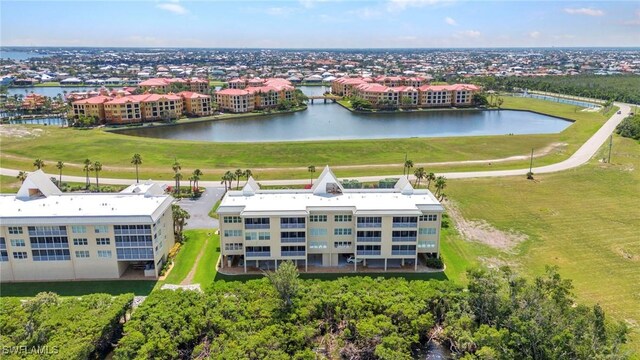 101 N Marion Ct Unit 122, Punta Gorda, FL 33950 - bird's eye view of a nearby body of water, apartment complex / building, and a local golf course