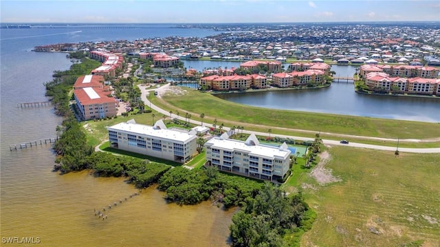 101 N Marion Ct Unit 122, Punta Gorda, FL 33950 - bird's eye view of a large body of water and apartment complex / building