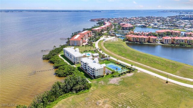 101 N Marion Ct Unit 122, Punta Gorda, FL 33950 - aerial view of apartment complex and a nearby body of water