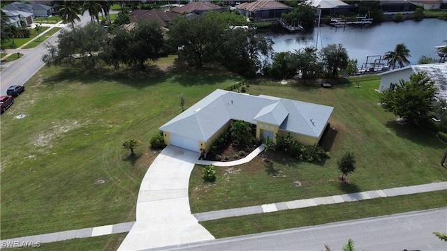 176 Venus Cay Cay, Naples, FL 34114 - bird's eye view featuring a water view