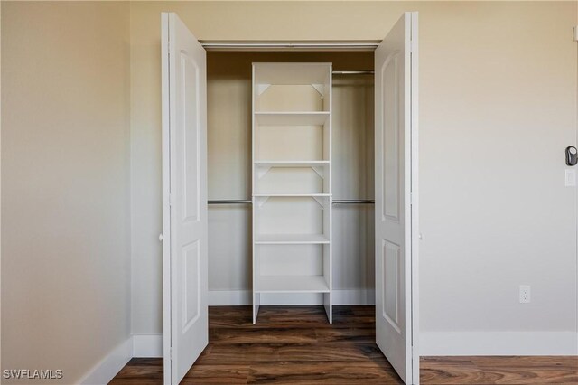 view of closet