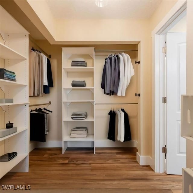 view of closet