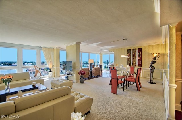 4031 Gulf Shore Blvd N Unit 8E, Naples, FL 34103 - view of carpeted dining room