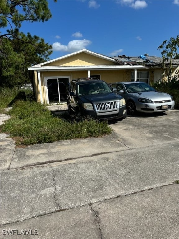 view of home's exterior