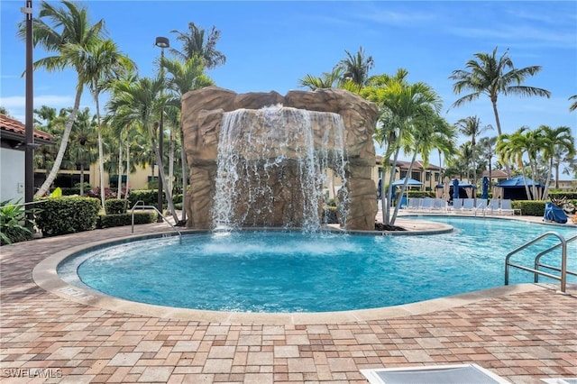 view of community pool