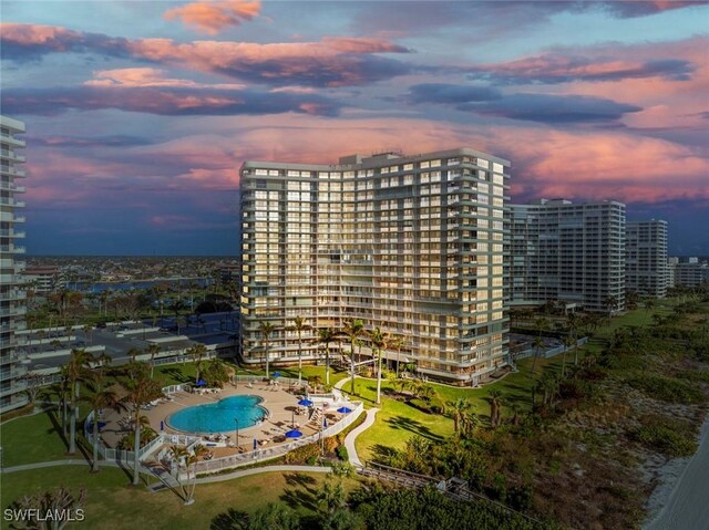 380 Seaview Ct Unit 1808, Marco Island, FL 34145 - view of building exterior featuring a view of city