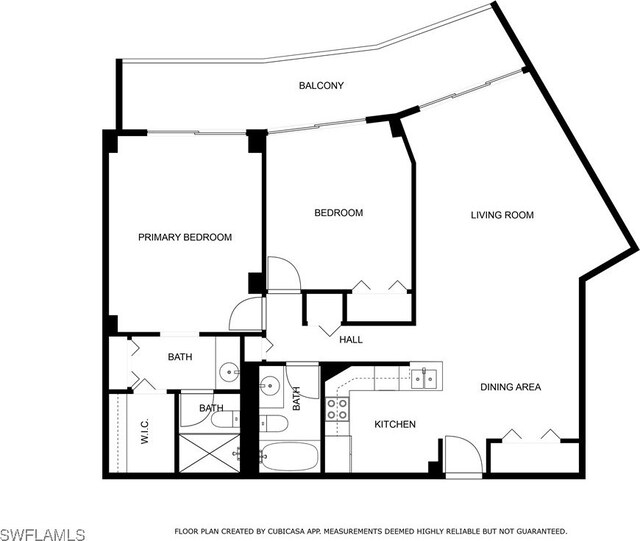 380 Seaview Ct Unit 1808, Marco Island, FL 34145 - floor plan / room layout