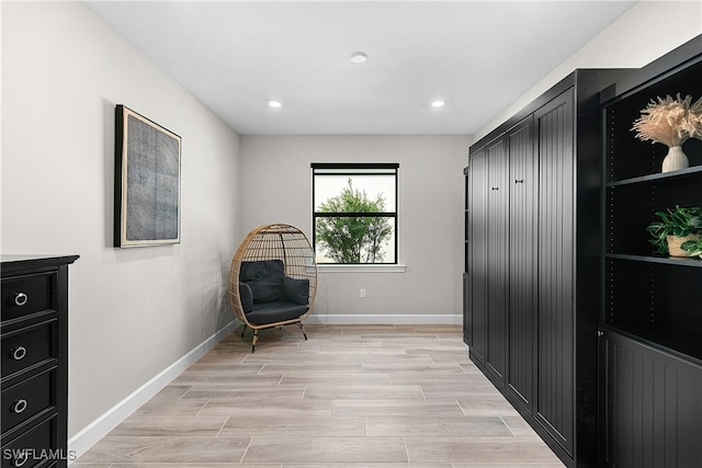 view of sitting room