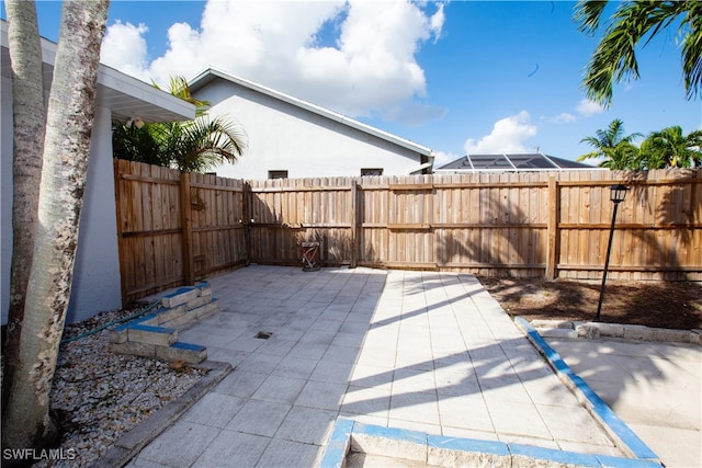 view of patio