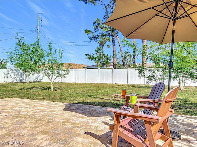 view of patio