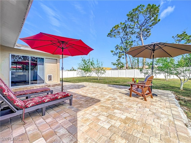 view of patio