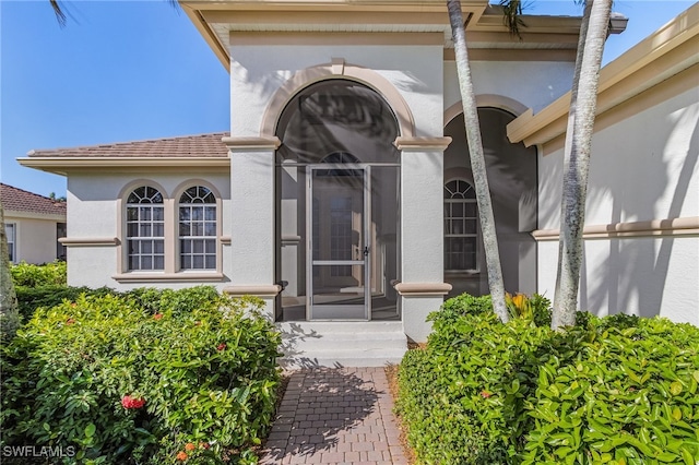 view of property entrance