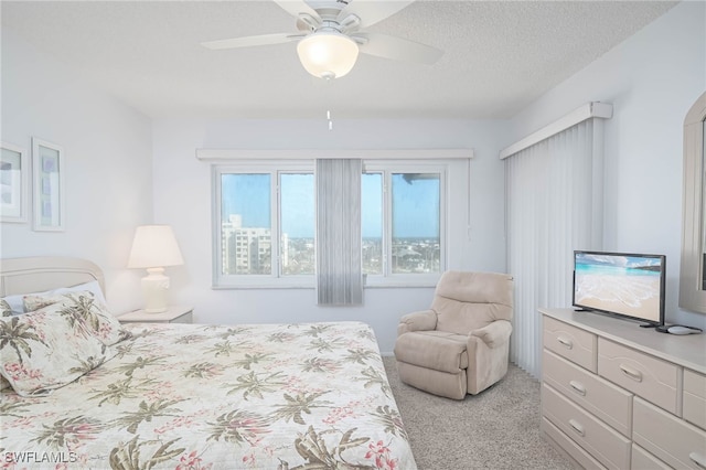 6900 Estero Blvd Unit 701, Fort Myers Beach, FL 33931 - carpeted bedroom featuring ceiling fan