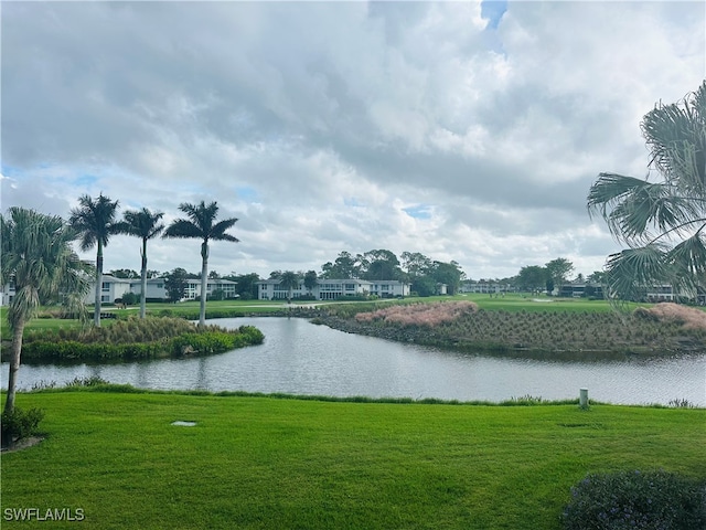 view of water feature