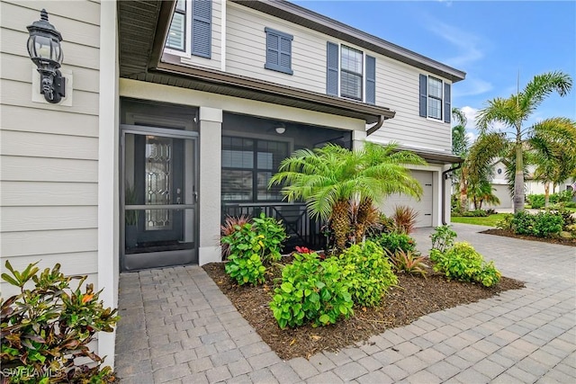 17641 Brooksin Ct, Estero, FL 33928 - entrance to property featuring a garage