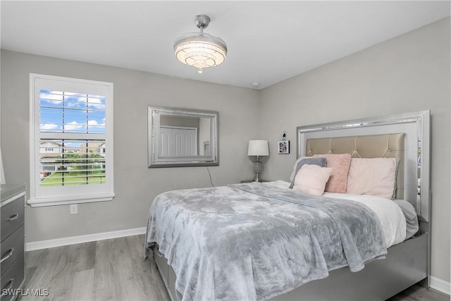 17641 Brooksin Ct, Estero, FL 33928 - bedroom featuring light hardwood / wood-style flooring
